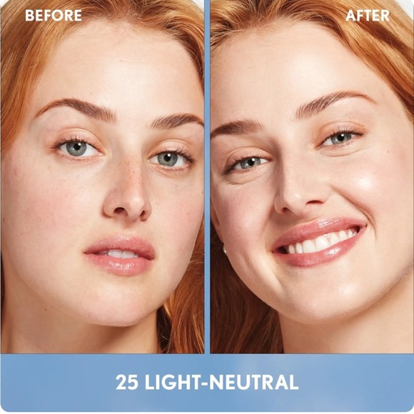 COVERGIRL SIMPLY AGELESS SKIN PERFECTOR ESSENCE LIGHT NEUTRAL 25 - Picture 4 of 5